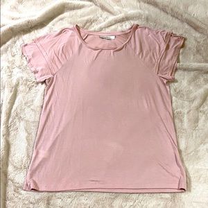 Loft Tee with sleeve detail